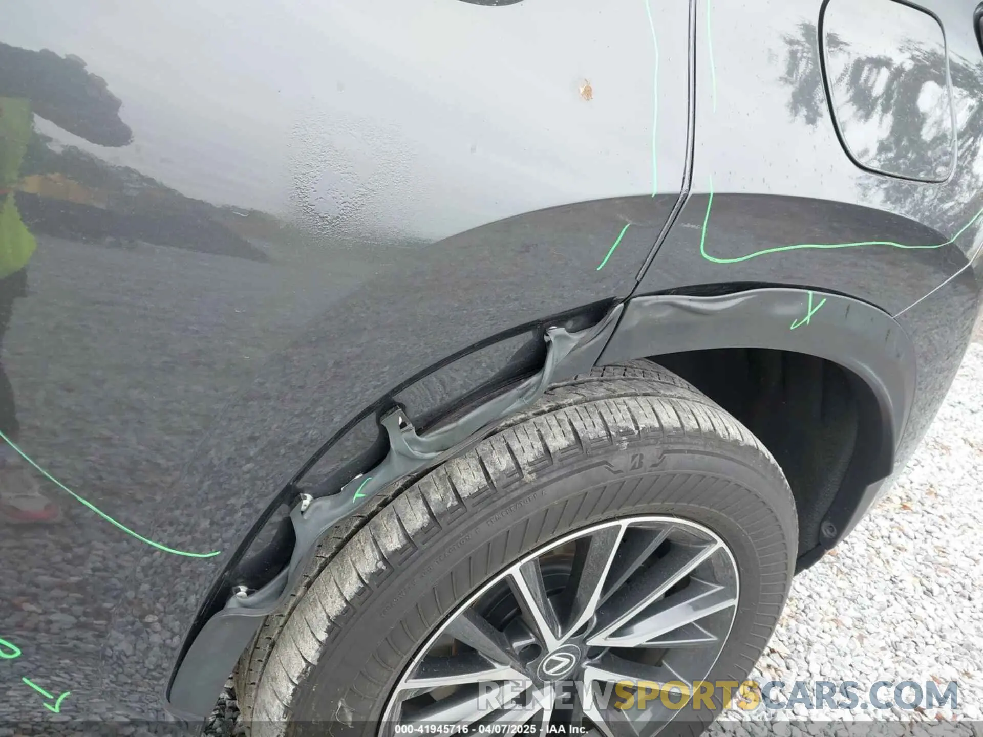 12 Photograph of a damaged car 2T2AKCEZ1NC001321 LEXUS NX 350H 2022