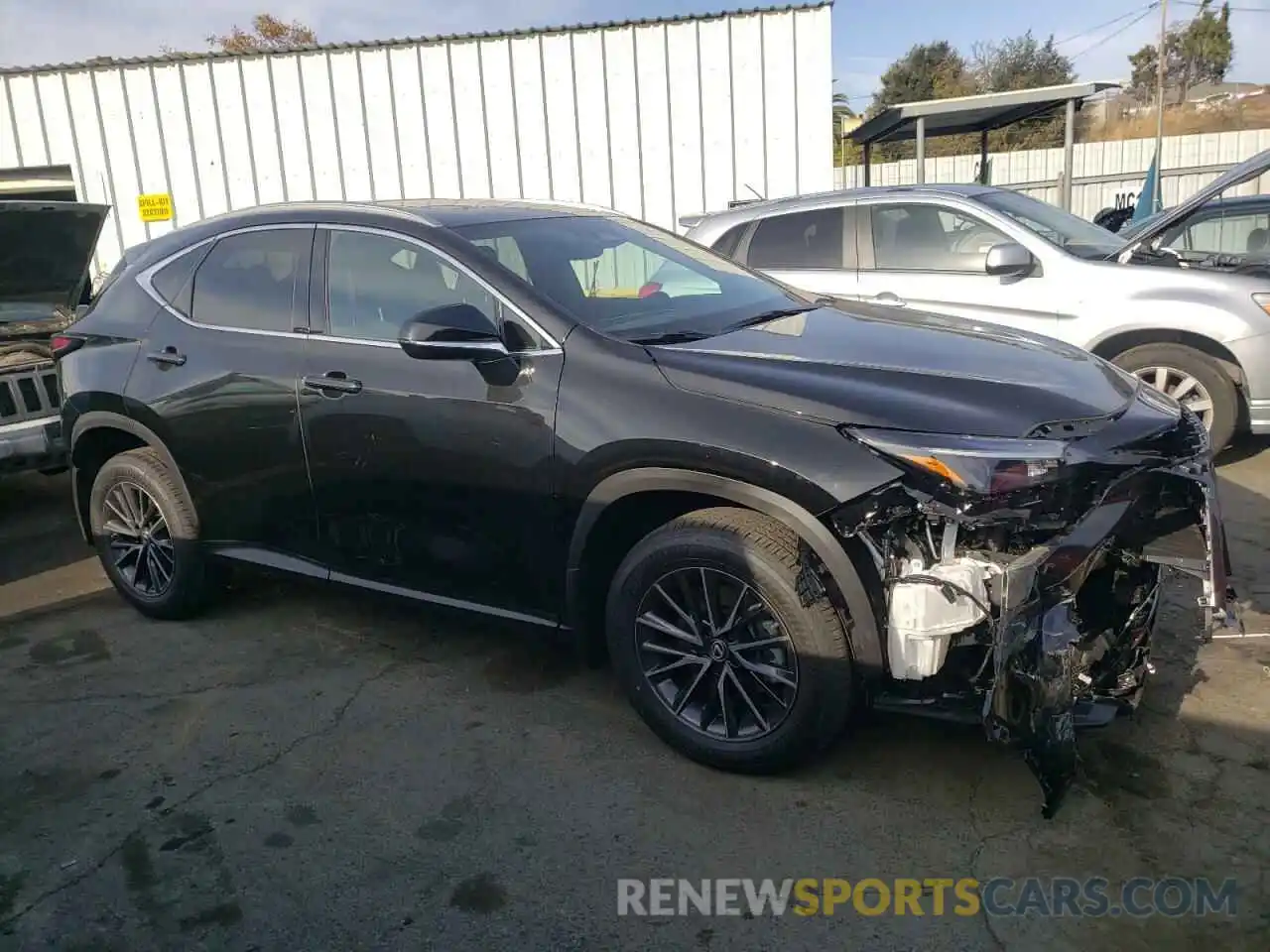 4 Photograph of a damaged car 2T2AKCEZ3NC005189 LEXUS NX 350H 2022