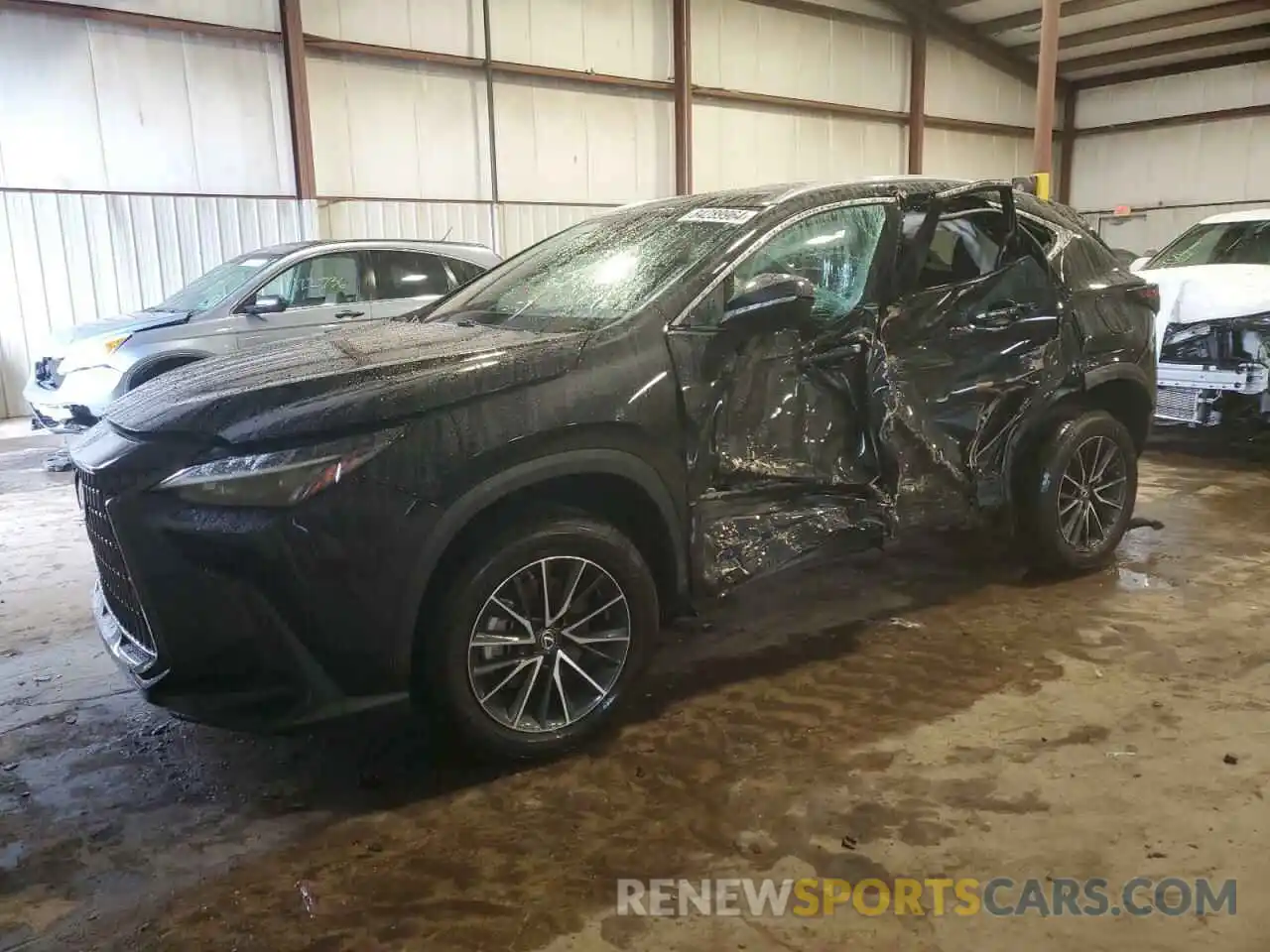 1 Photograph of a damaged car 2T2GKCEZ0NC001501 LEXUS NX 350H 2022