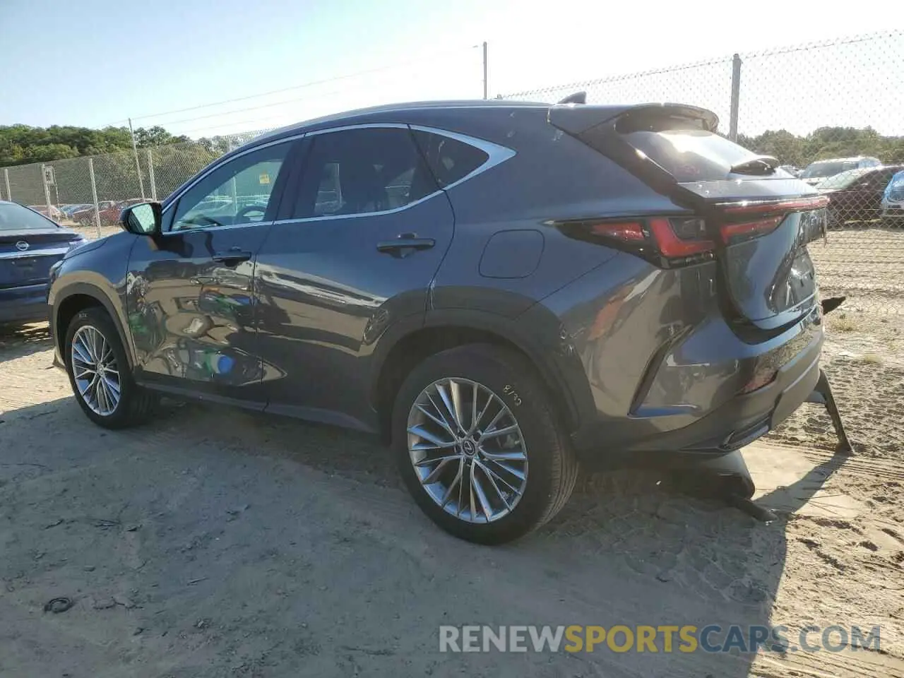 2 Photograph of a damaged car 2T2GKCEZ1NC008182 LEXUS NX 350H 2022
