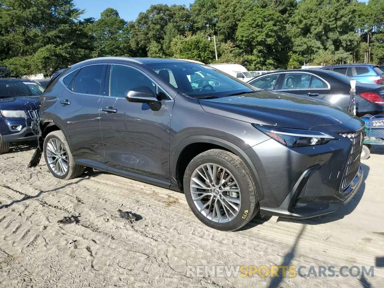 4 Photograph of a damaged car 2T2GKCEZ1NC008182 LEXUS NX 350H 2022