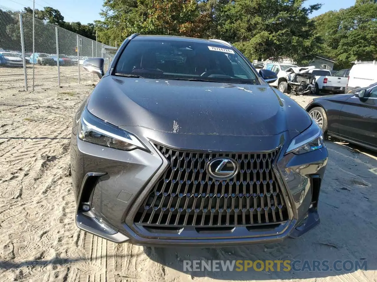 5 Photograph of a damaged car 2T2GKCEZ1NC008182 LEXUS NX 350H 2022