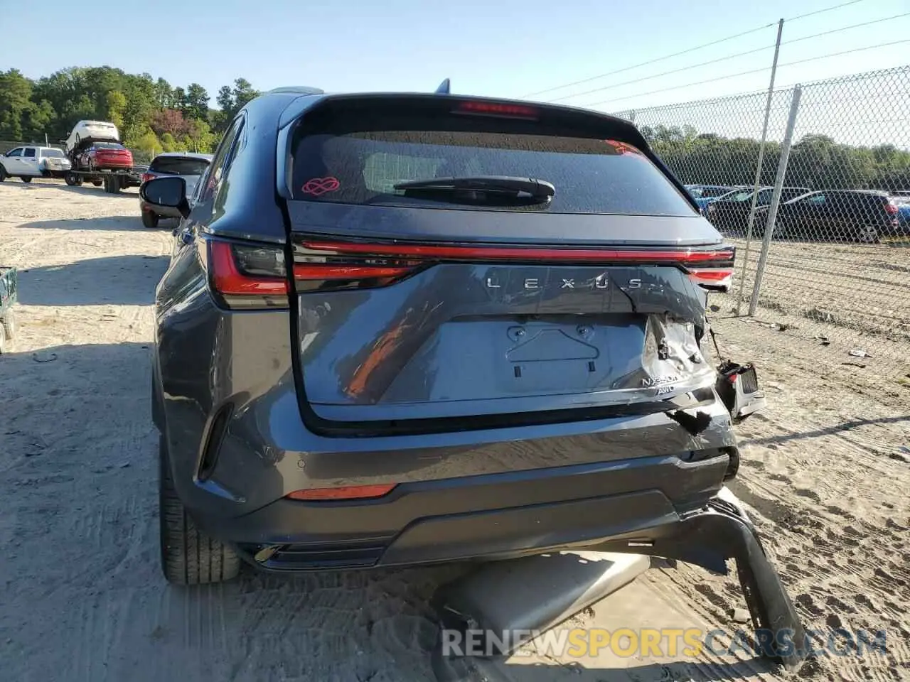 6 Photograph of a damaged car 2T2GKCEZ1NC008182 LEXUS NX 350H 2022