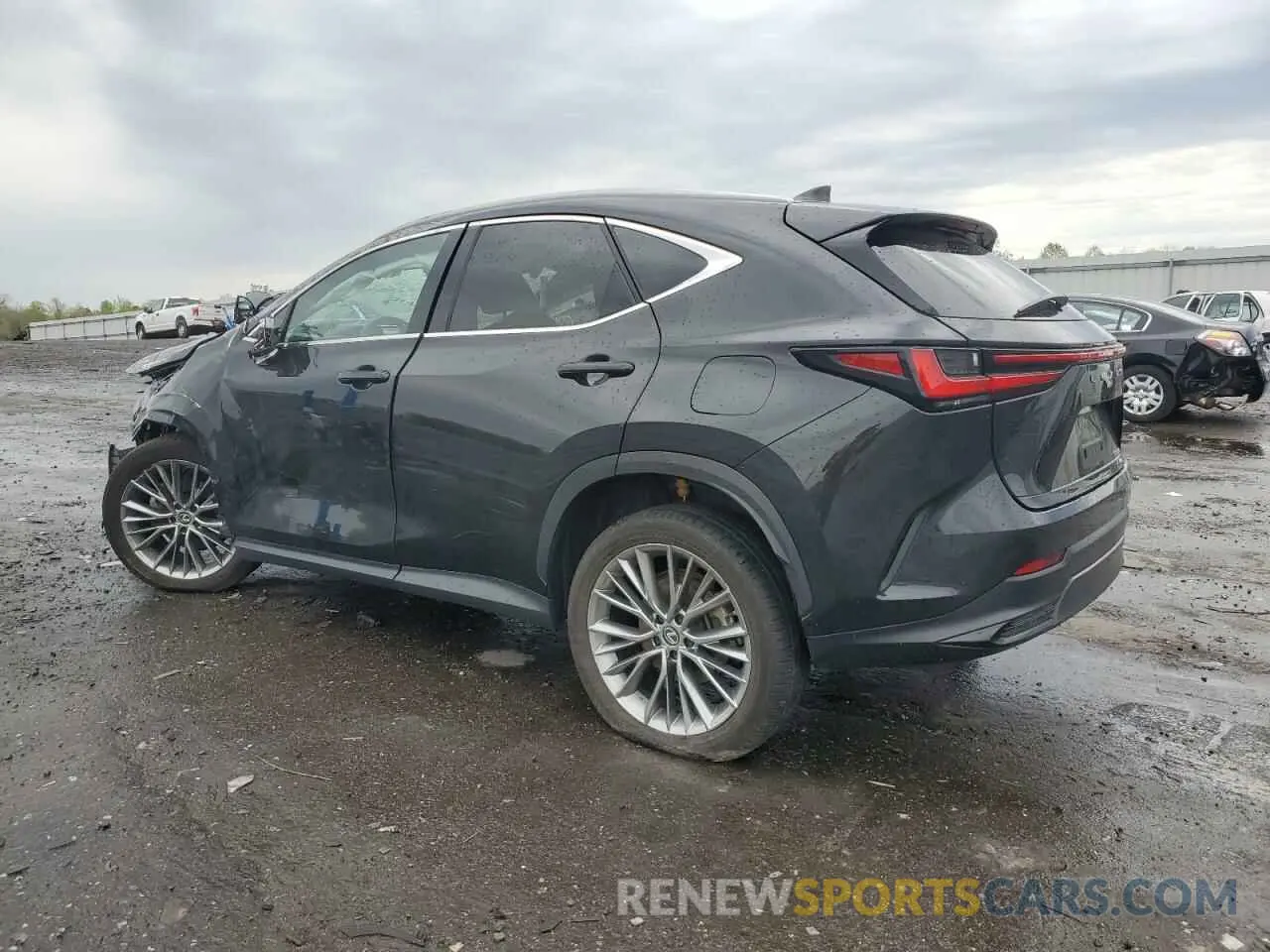 2 Photograph of a damaged car 2T2GKCEZ8NC008566 LEXUS NX 350H 2022