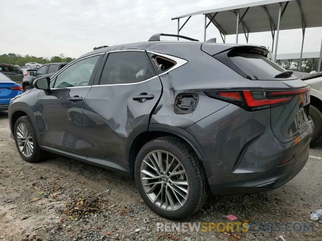 2 Photograph of a damaged car 2T2GKCEZ8NC009023 LEXUS NX 350H 2022