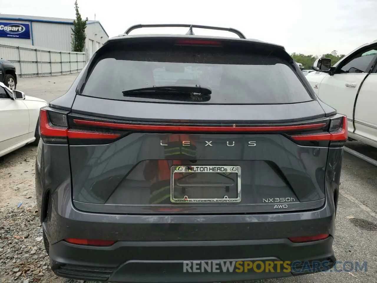 6 Photograph of a damaged car 2T2GKCEZ8NC009023 LEXUS NX 350H 2022