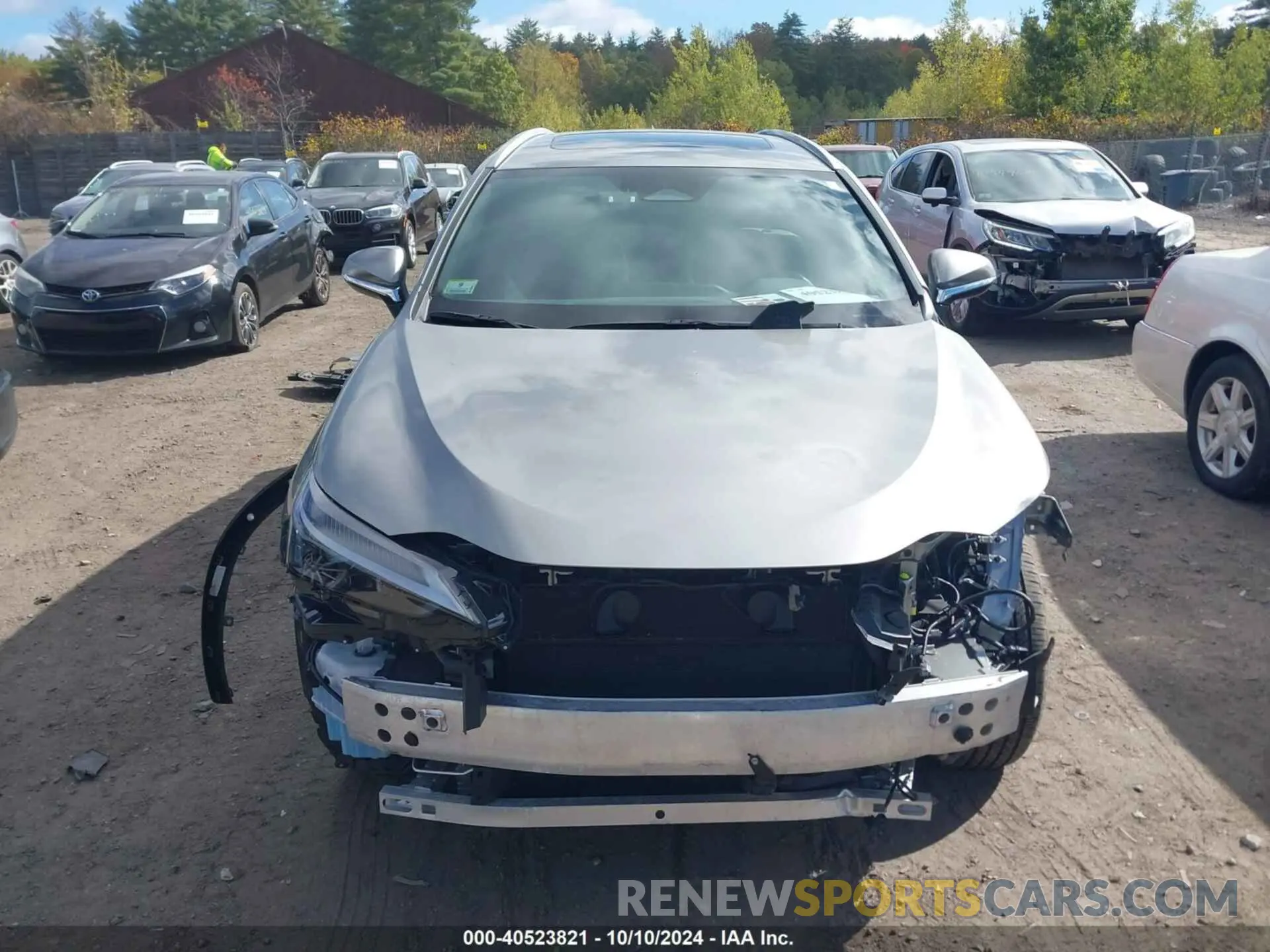 12 Photograph of a damaged car 2T2GKCEZXNC006902 LEXUS NX 350H 2022