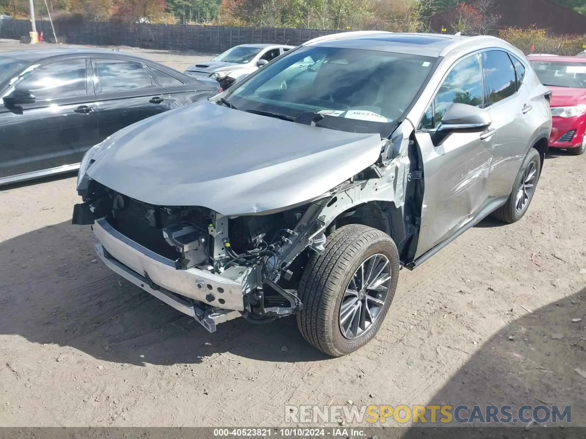 2 Photograph of a damaged car 2T2GKCEZXNC006902 LEXUS NX 350H 2022