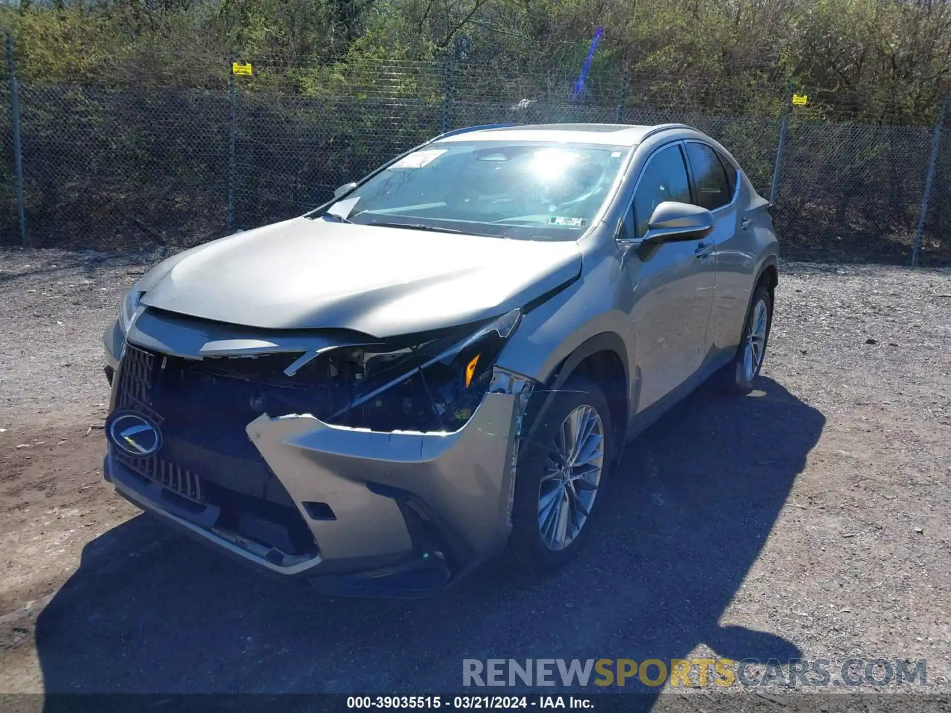 6 Photograph of a damaged car 2T2GKCEZXNC008357 LEXUS NX 350H 2022