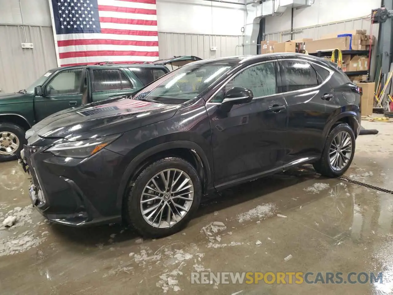 1 Photograph of a damaged car 2T2HKCEZ1NC004492 LEXUS NX 350H 2022