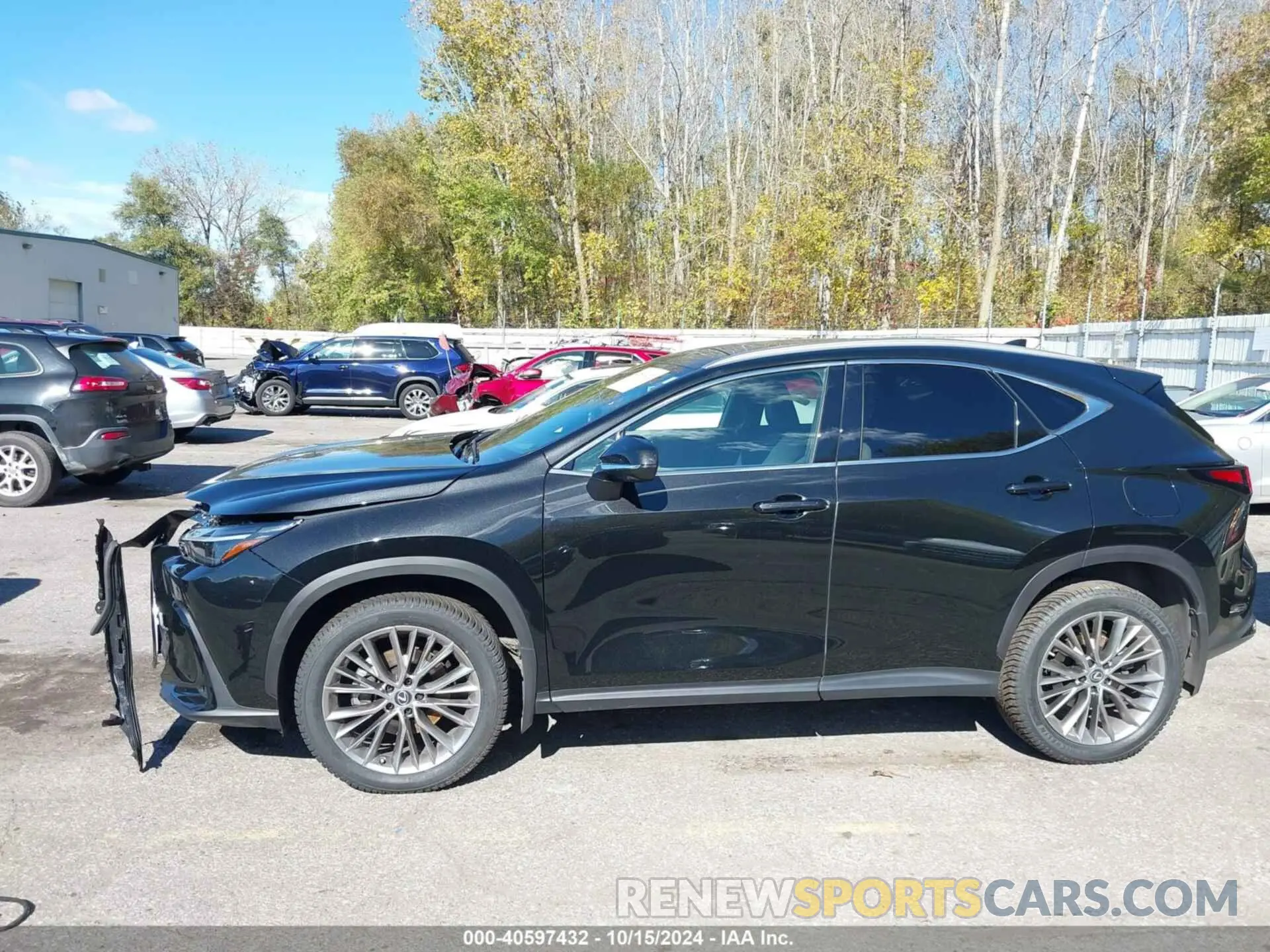 14 Photograph of a damaged car 2T2HKCEZ5NC005595 LEXUS NX 350H 2022