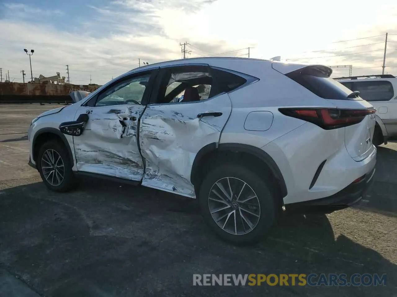 2 Photograph of a damaged car JTJAKCEZ0N2000242 LEXUS NX 350H 2022