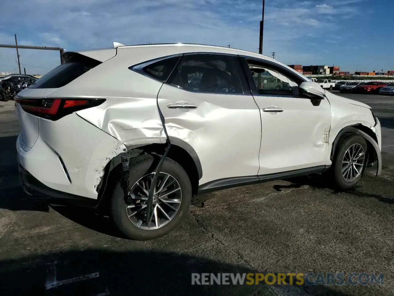 3 Photograph of a damaged car JTJAKCEZ0N2000242 LEXUS NX 350H 2022