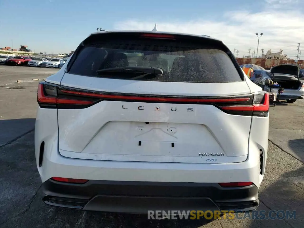 6 Photograph of a damaged car JTJAKCEZ0N2000242 LEXUS NX 350H 2022