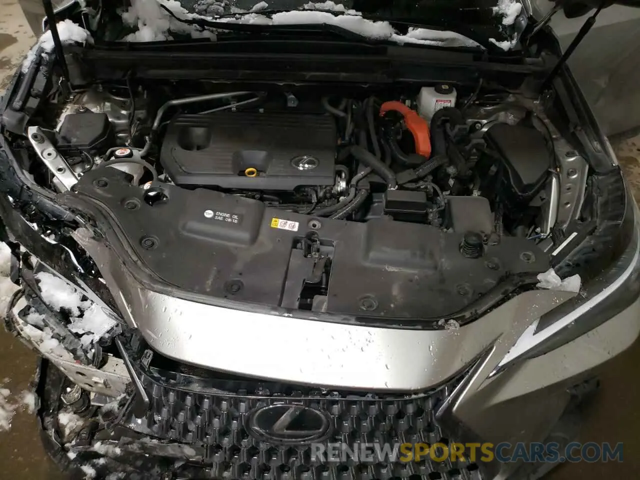 13 Photograph of a damaged car JTJAKCEZ0N2000662 LEXUS NX 350H 2022