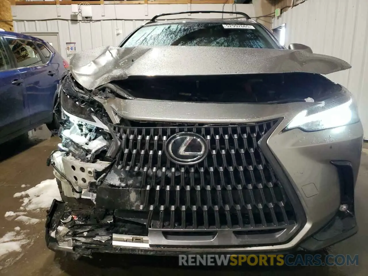 5 Photograph of a damaged car JTJAKCEZ0N2000662 LEXUS NX 350H 2022