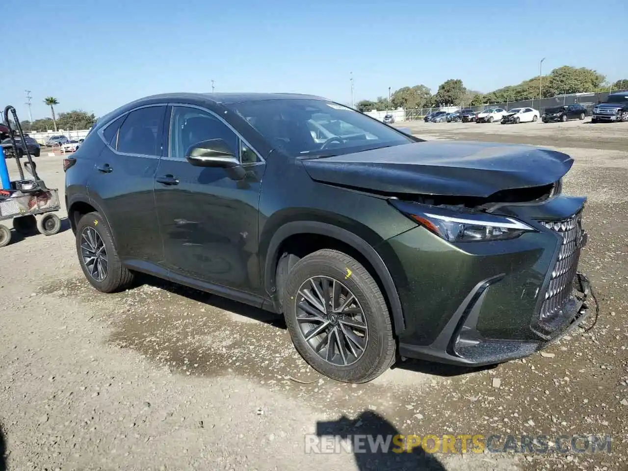 4 Photograph of a damaged car JTJAKCEZ0N2009409 LEXUS NX 350H 2022