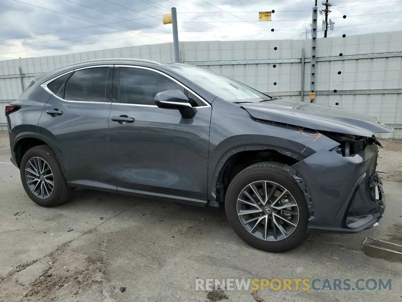 4 Photograph of a damaged car JTJAKCEZ0N5001874 LEXUS NX 350H 2022