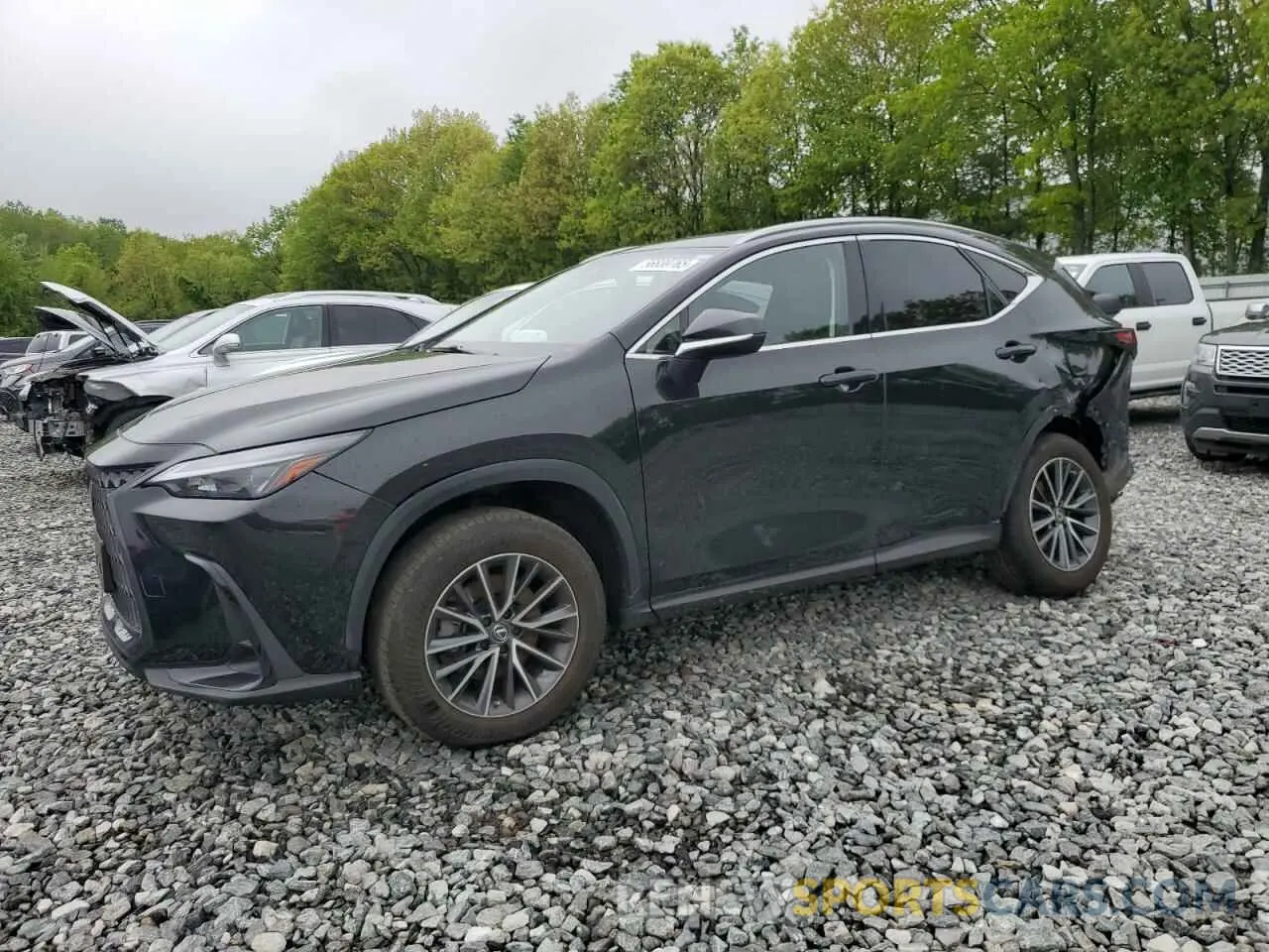 1 Photograph of a damaged car JTJAKCEZ1N5000507 LEXUS NX 350H 2022