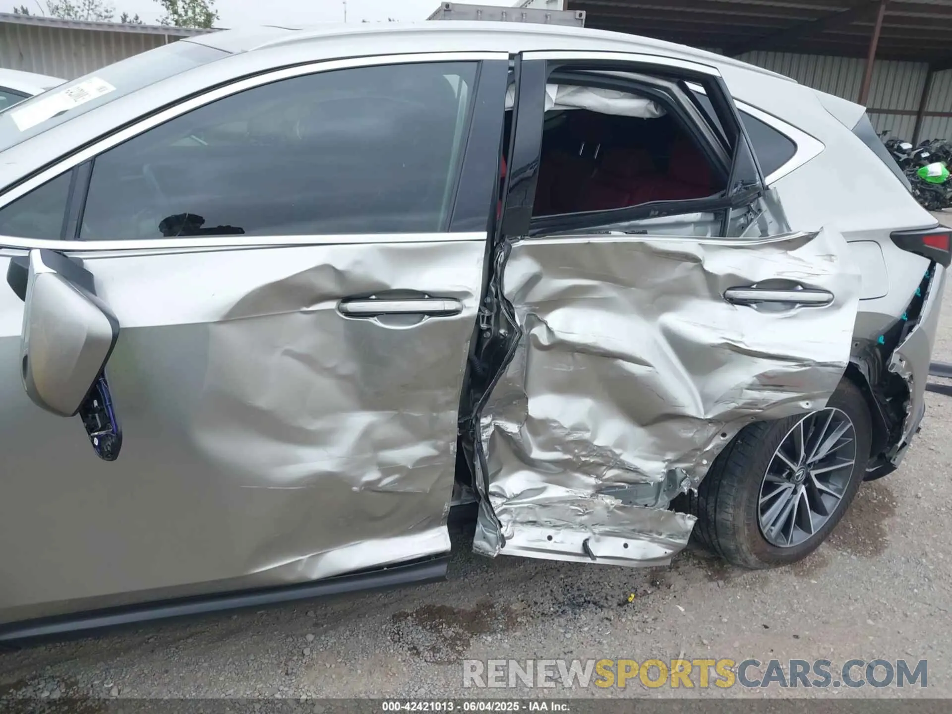 6 Photograph of a damaged car JTJAKCEZ3N5003098 LEXUS NX 350H 2022