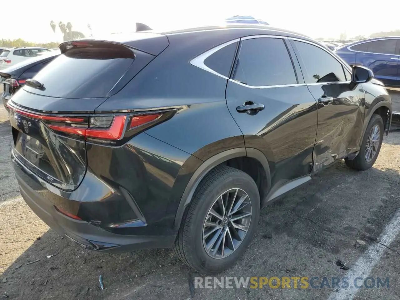 3 Photograph of a damaged car JTJAKCEZ4N5004308 LEXUS NX 350H 2022