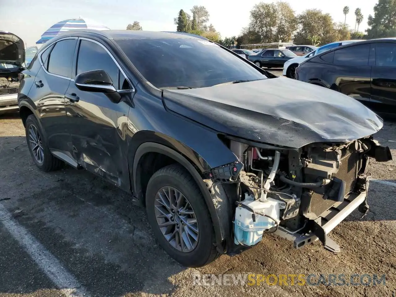 4 Photograph of a damaged car JTJAKCEZ4N5004308 LEXUS NX 350H 2022