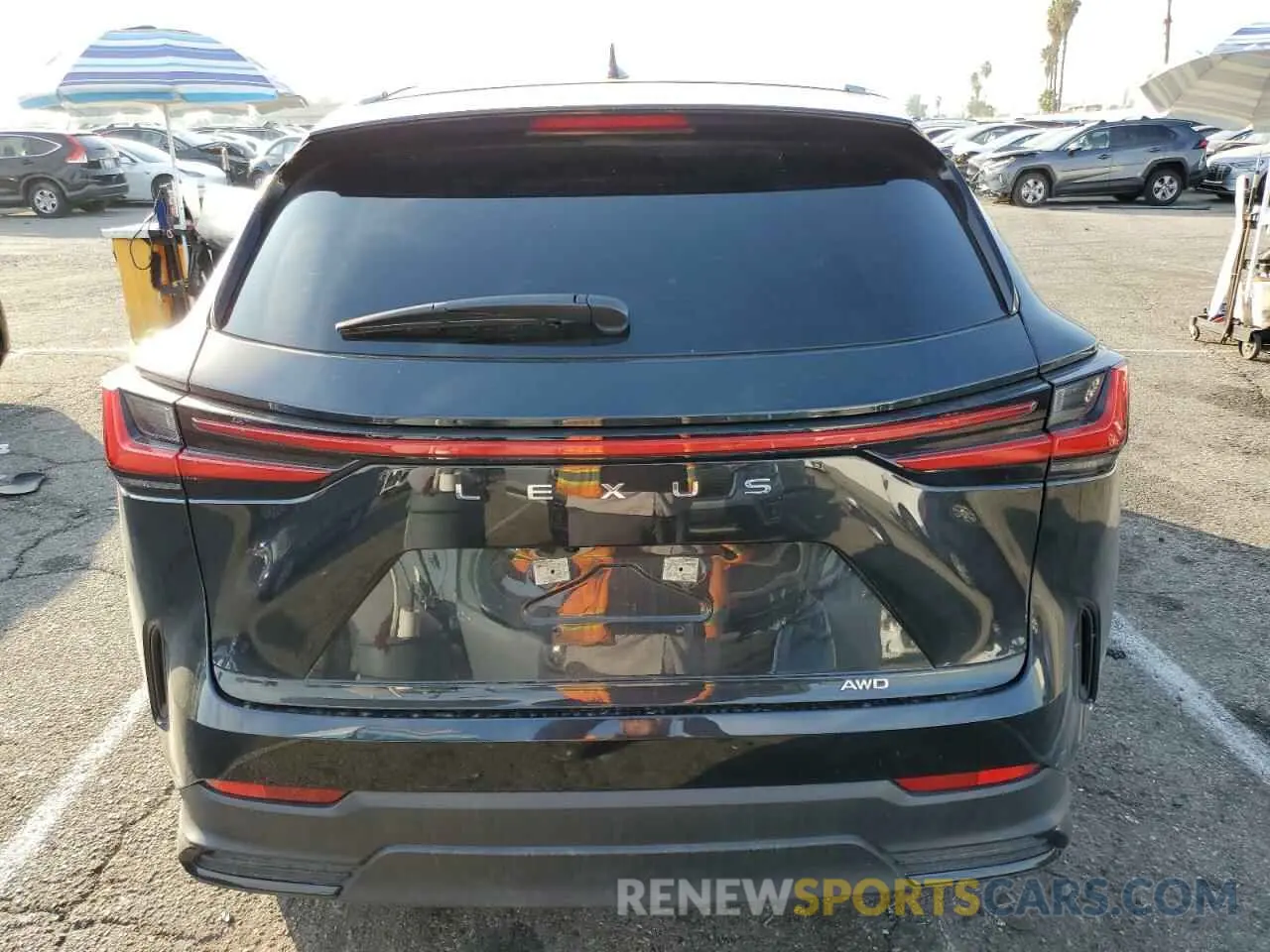6 Photograph of a damaged car JTJAKCEZ4N5004308 LEXUS NX 350H 2022