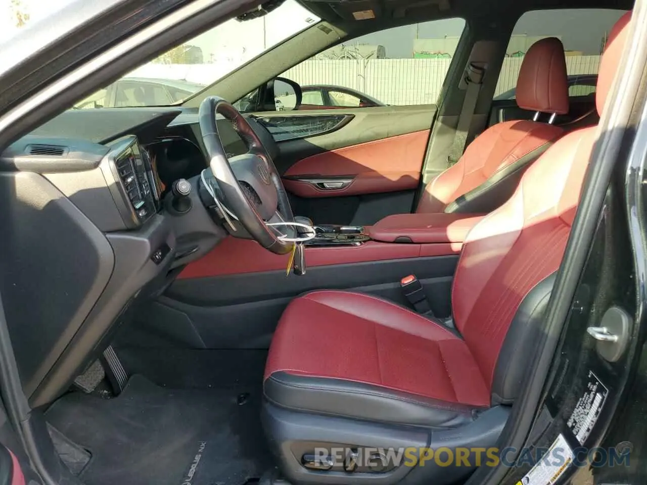 7 Photograph of a damaged car JTJAKCEZ4N5004308 LEXUS NX 350H 2022