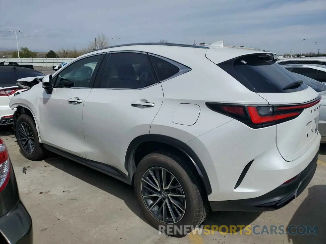 2 Photograph of a damaged car JTJAKCEZ6N5003466 LEXUS NX 350H 2022