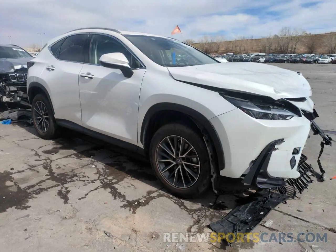 4 Photograph of a damaged car JTJAKCEZ6N5003466 LEXUS NX 350H 2022
