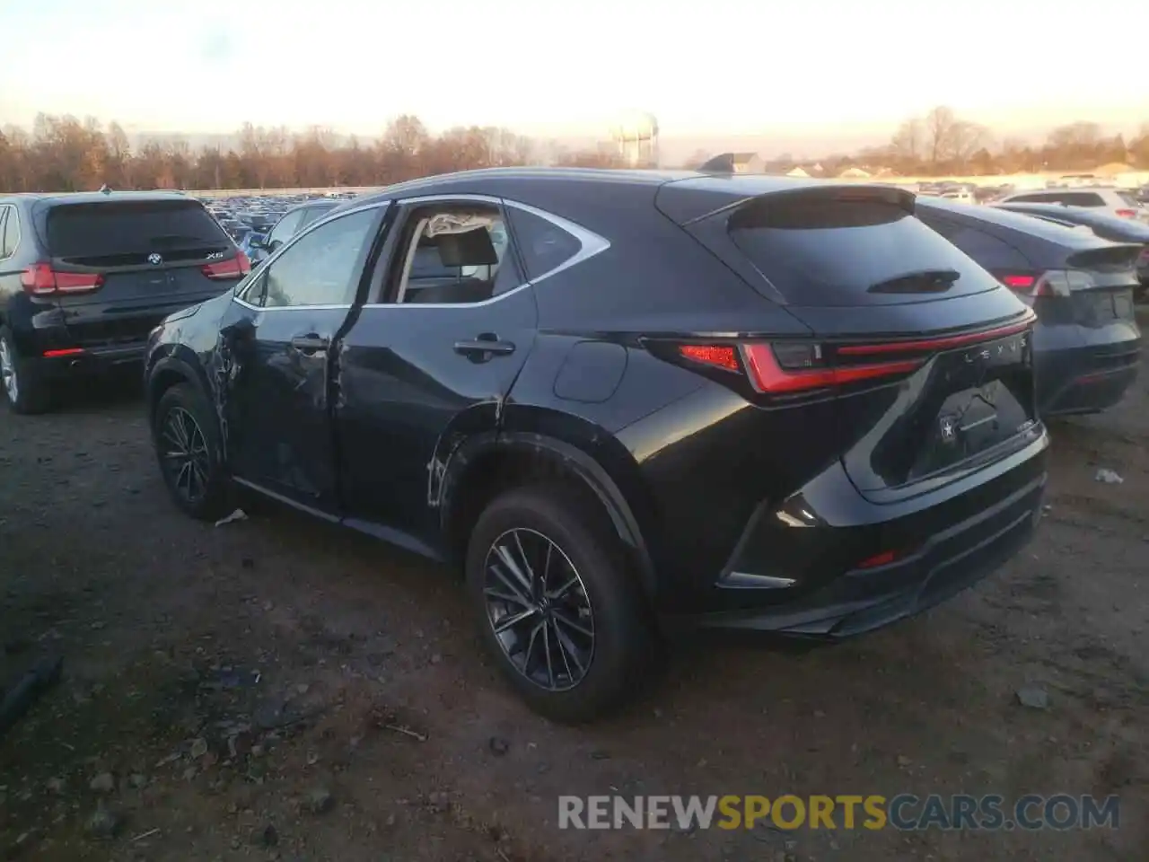 2 Photograph of a damaged car JTJAKCEZ7N2003557 LEXUS NX 350H 2022