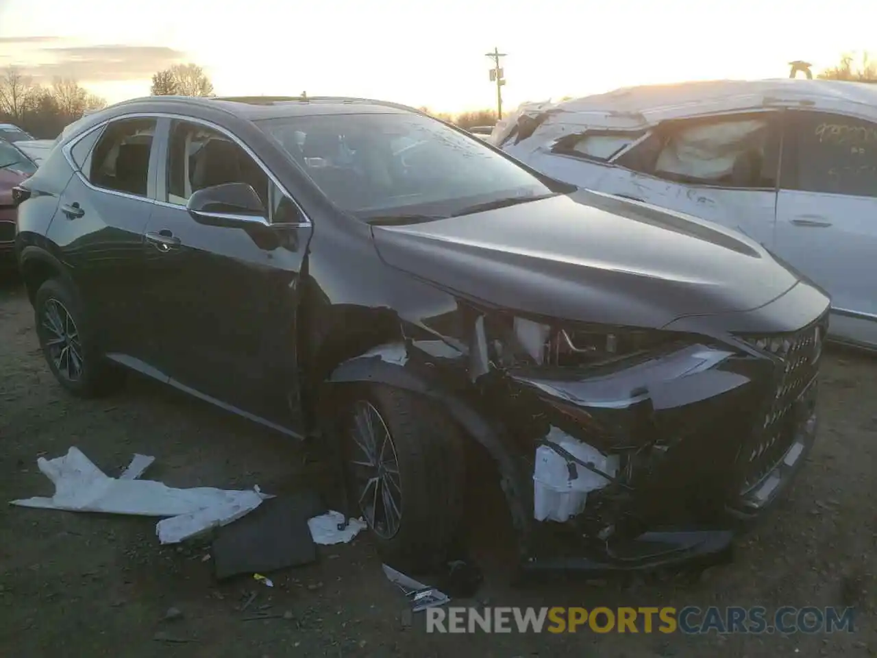 4 Photograph of a damaged car JTJAKCEZ7N2003557 LEXUS NX 350H 2022