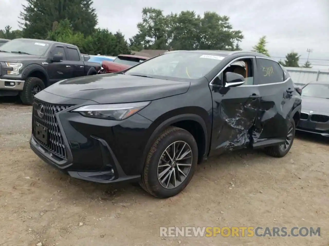 2 Photograph of a damaged car JTJGKCEZ0N5001819 LEXUS NX 350H 2022