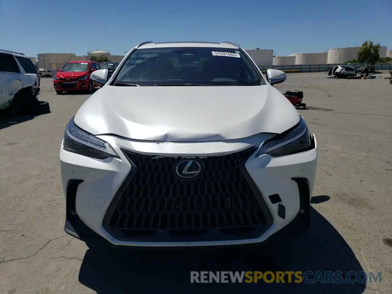 5 Photograph of a damaged car JTJGKCEZ2N2008532 LEXUS NX 350H 2022