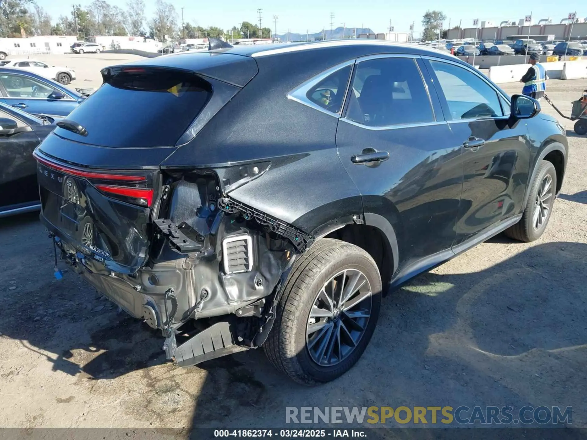 4 Photograph of a damaged car JTJGKCEZ3N2004456 LEXUS NX 350H 2022