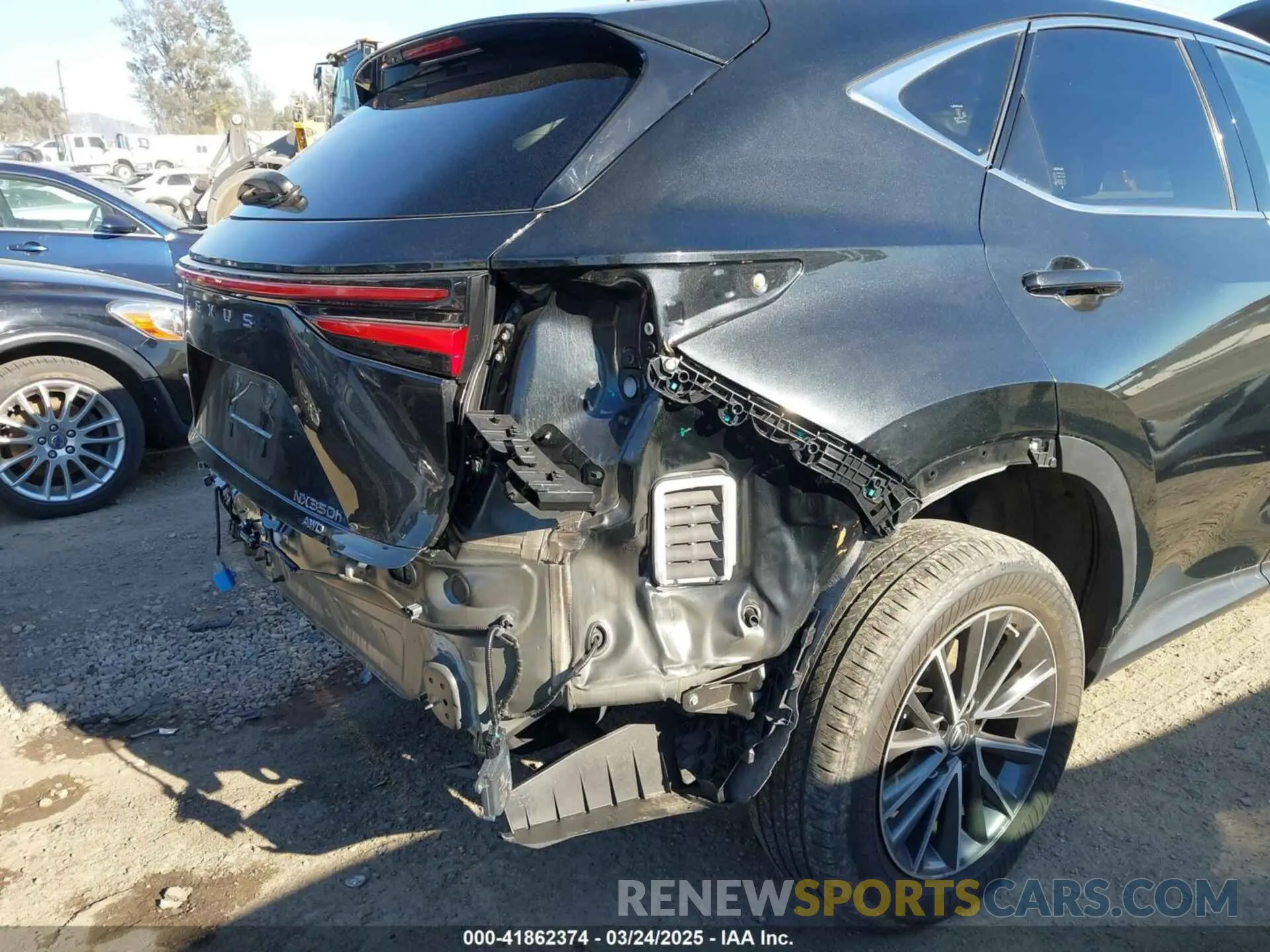 6 Photograph of a damaged car JTJGKCEZ3N2004456 LEXUS NX 350H 2022