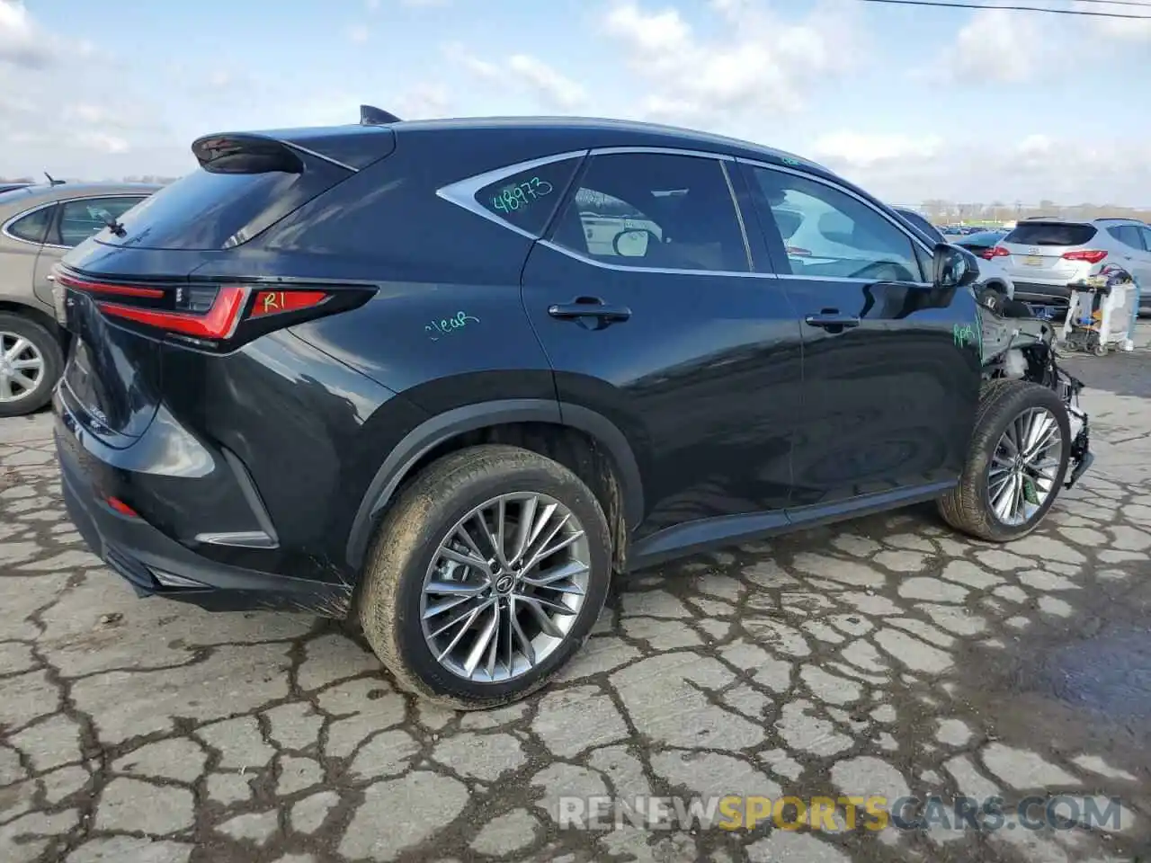 3 Photograph of a damaged car JTJGKCEZ6N5002456 LEXUS NX 350H 2022