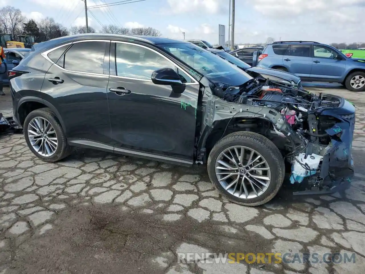 4 Photograph of a damaged car JTJGKCEZ6N5002456 LEXUS NX 350H 2022