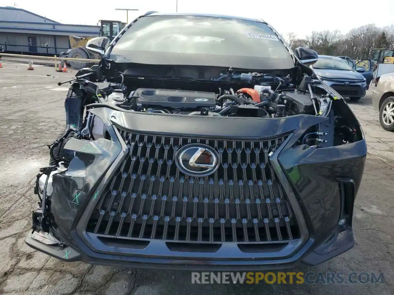 5 Photograph of a damaged car JTJGKCEZ6N5002456 LEXUS NX 350H 2022