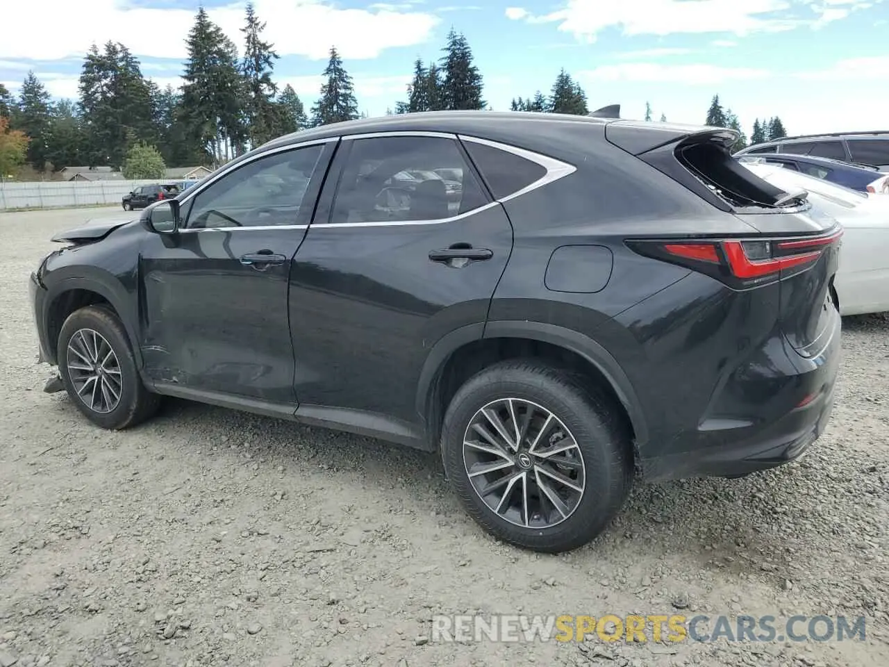2 Photograph of a damaged car JTJGKCEZ7N2007750 LEXUS NX 350H 2022