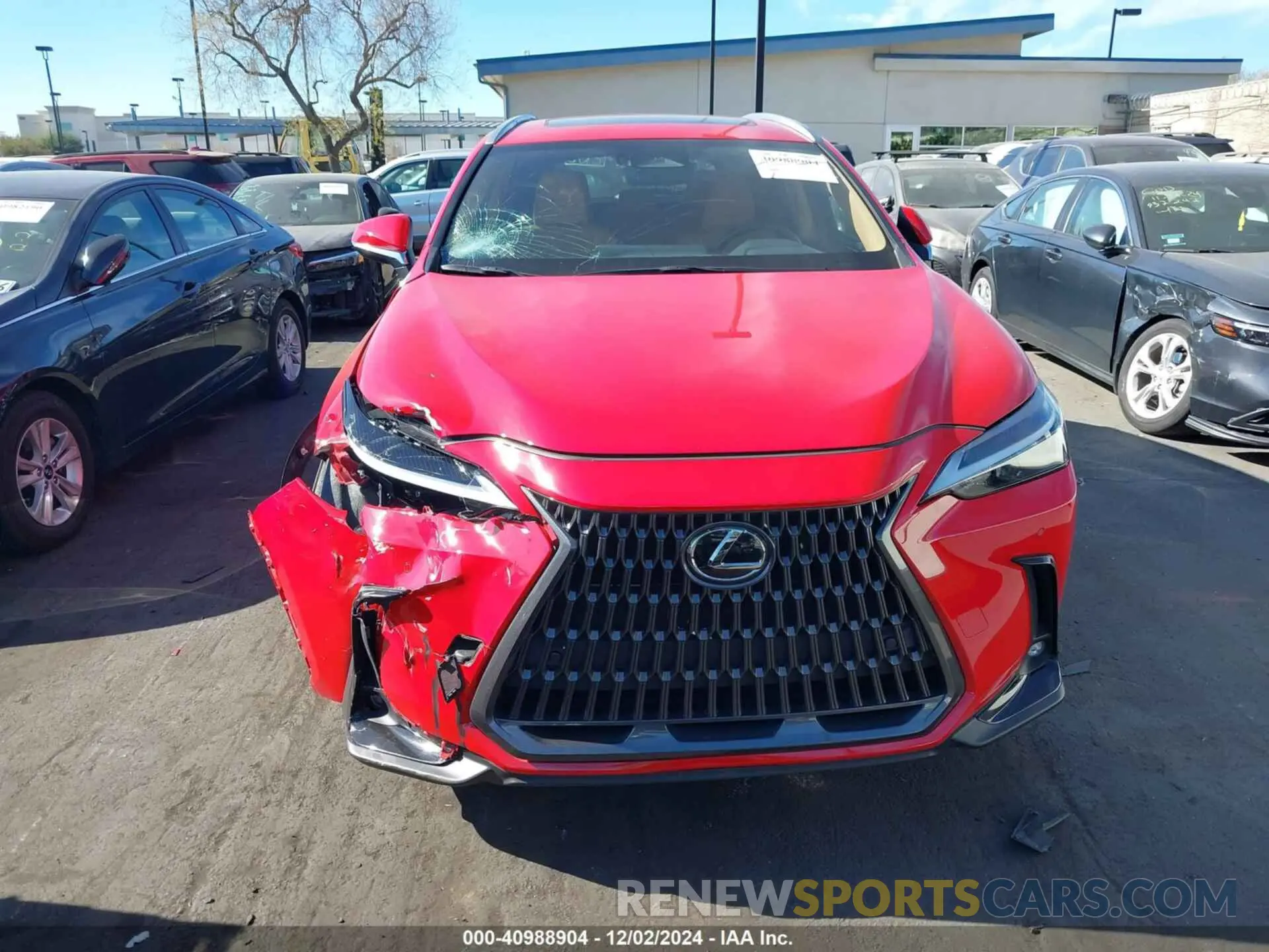 13 Photograph of a damaged car JTJGKCEZ8N2003786 LEXUS NX 350H 2022