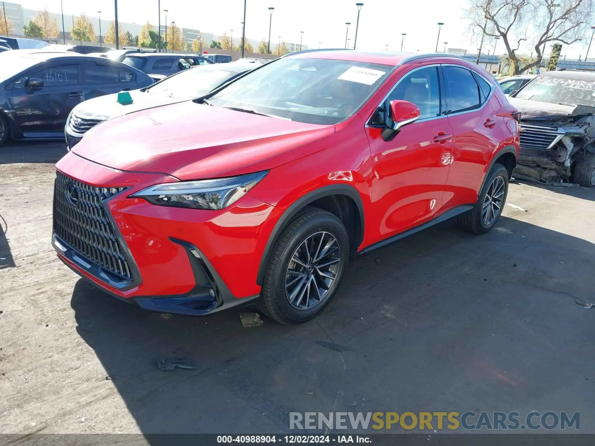 2 Photograph of a damaged car JTJGKCEZ8N2003786 LEXUS NX 350H 2022