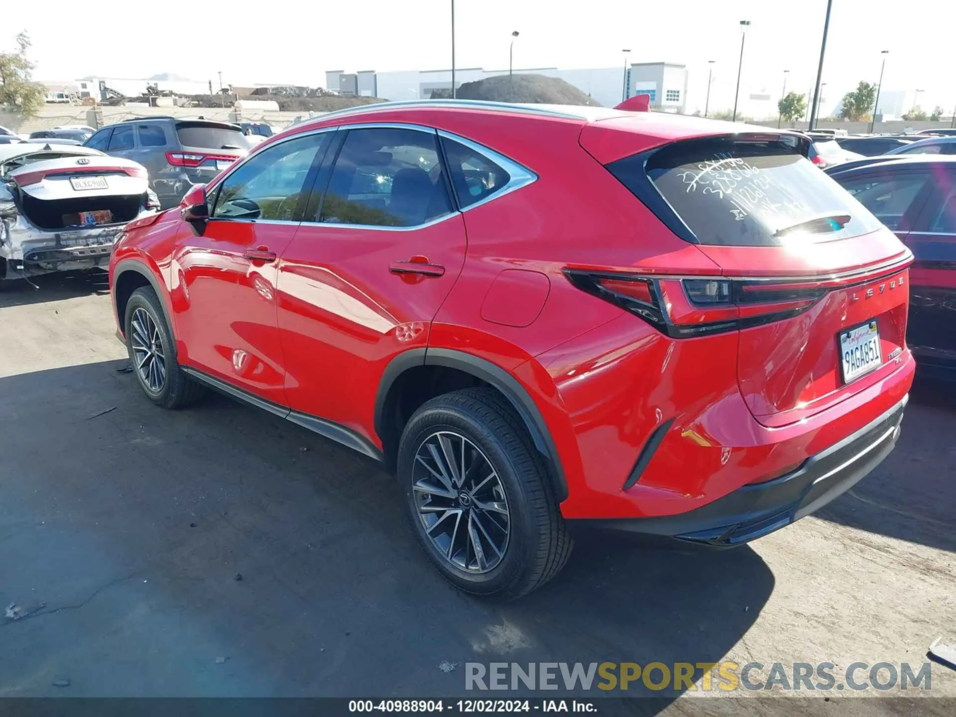 3 Photograph of a damaged car JTJGKCEZ8N2003786 LEXUS NX 350H 2022