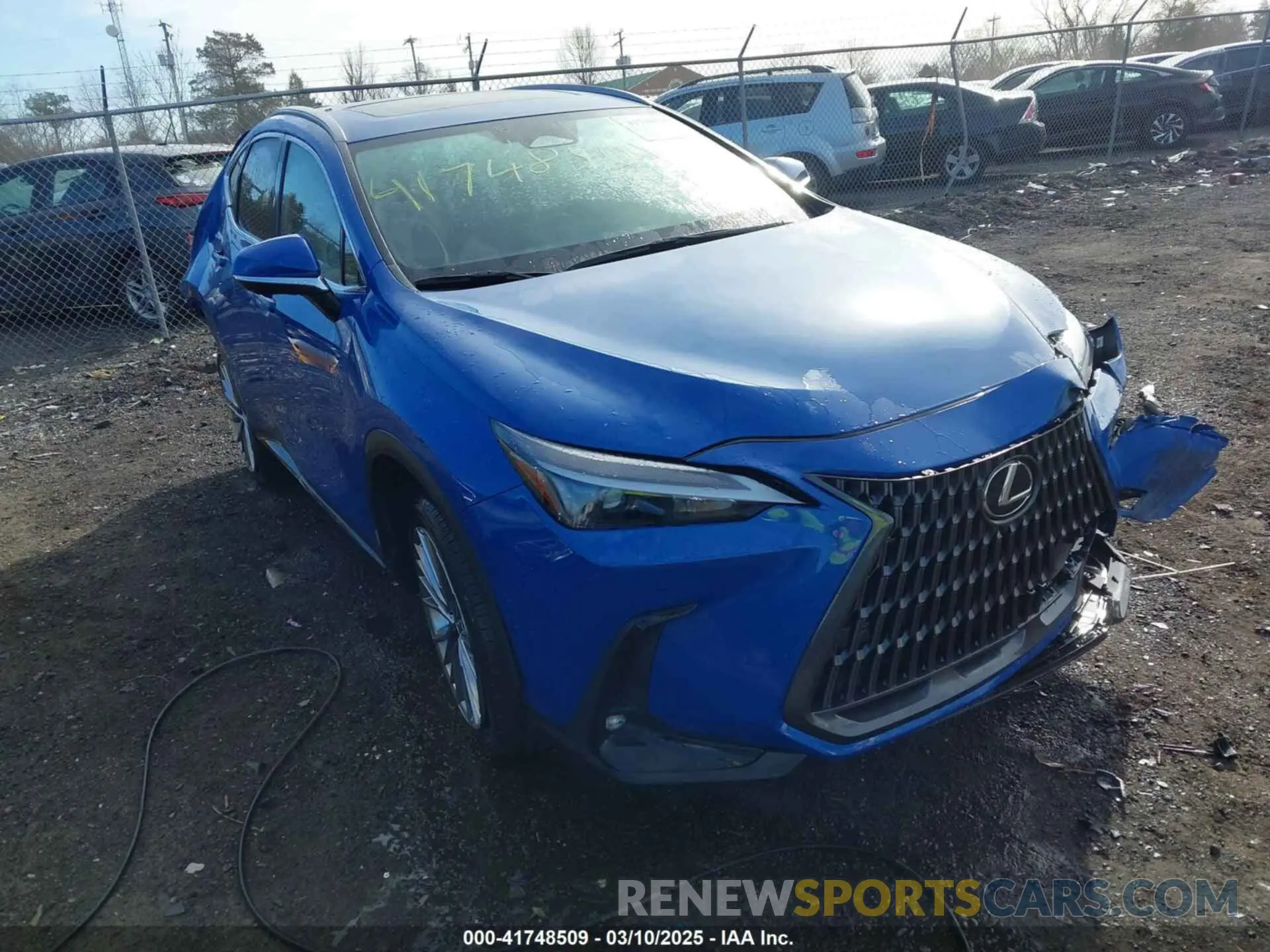 1 Photograph of a damaged car JTJHKCEZ3N2005269 LEXUS NX 350H 2022