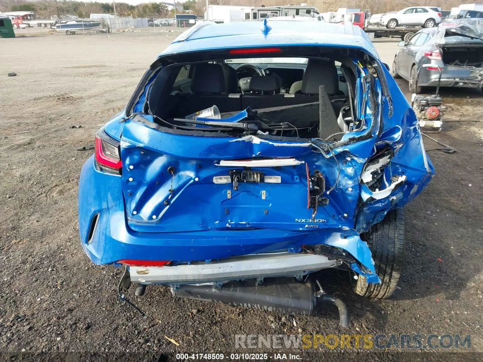 16 Photograph of a damaged car JTJHKCEZ3N2005269 LEXUS NX 350H 2022