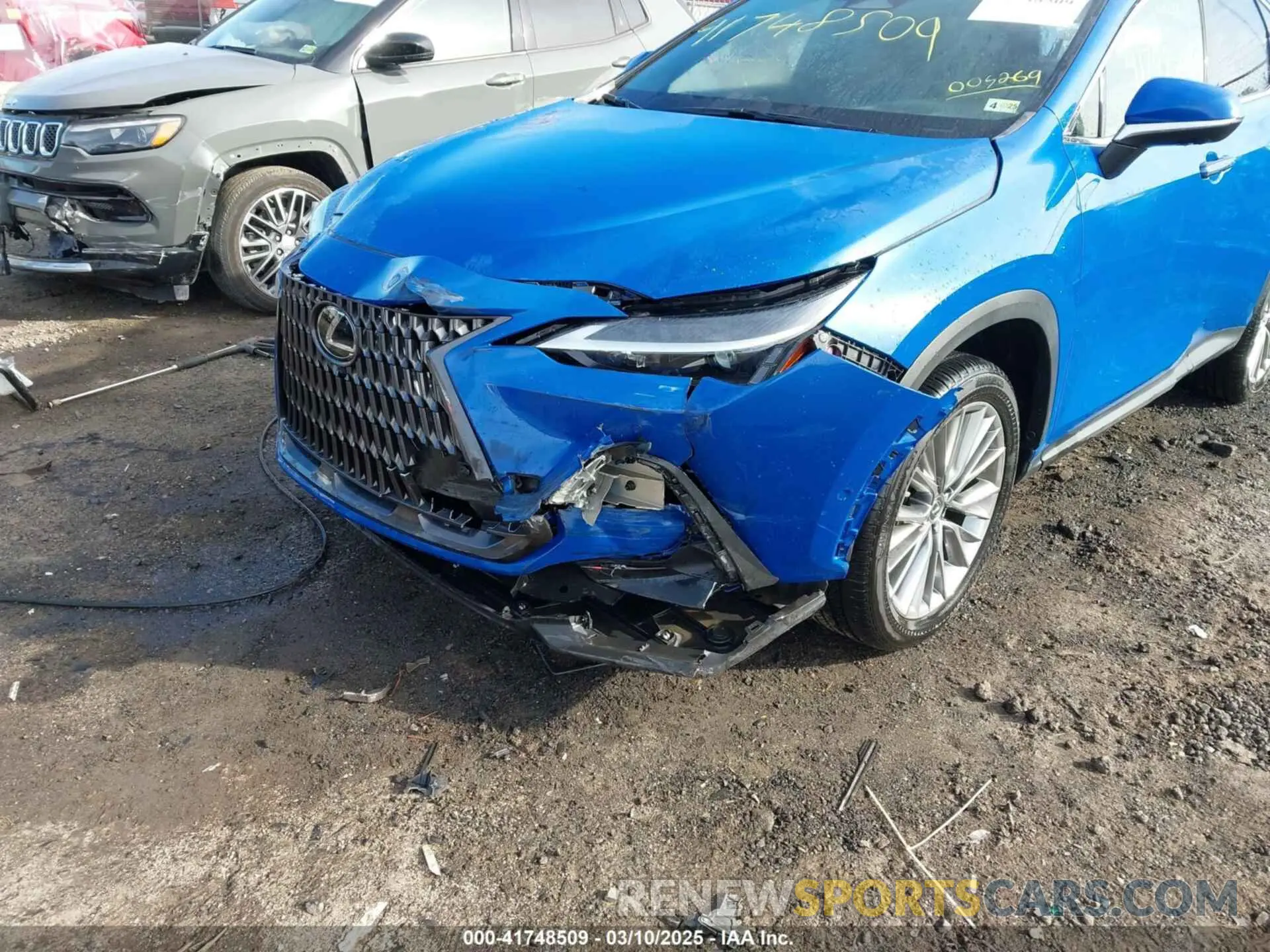 17 Photograph of a damaged car JTJHKCEZ3N2005269 LEXUS NX 350H 2022