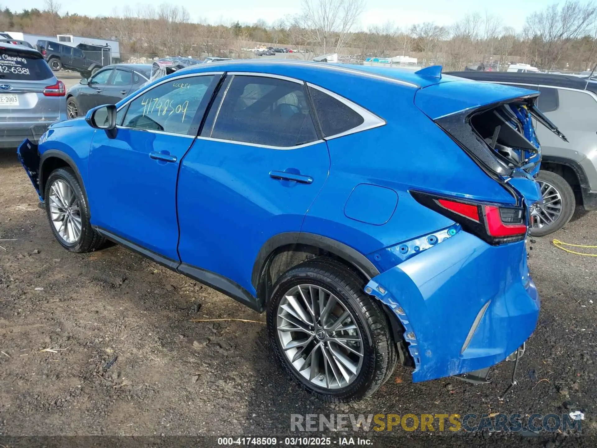3 Photograph of a damaged car JTJHKCEZ3N2005269 LEXUS NX 350H 2022
