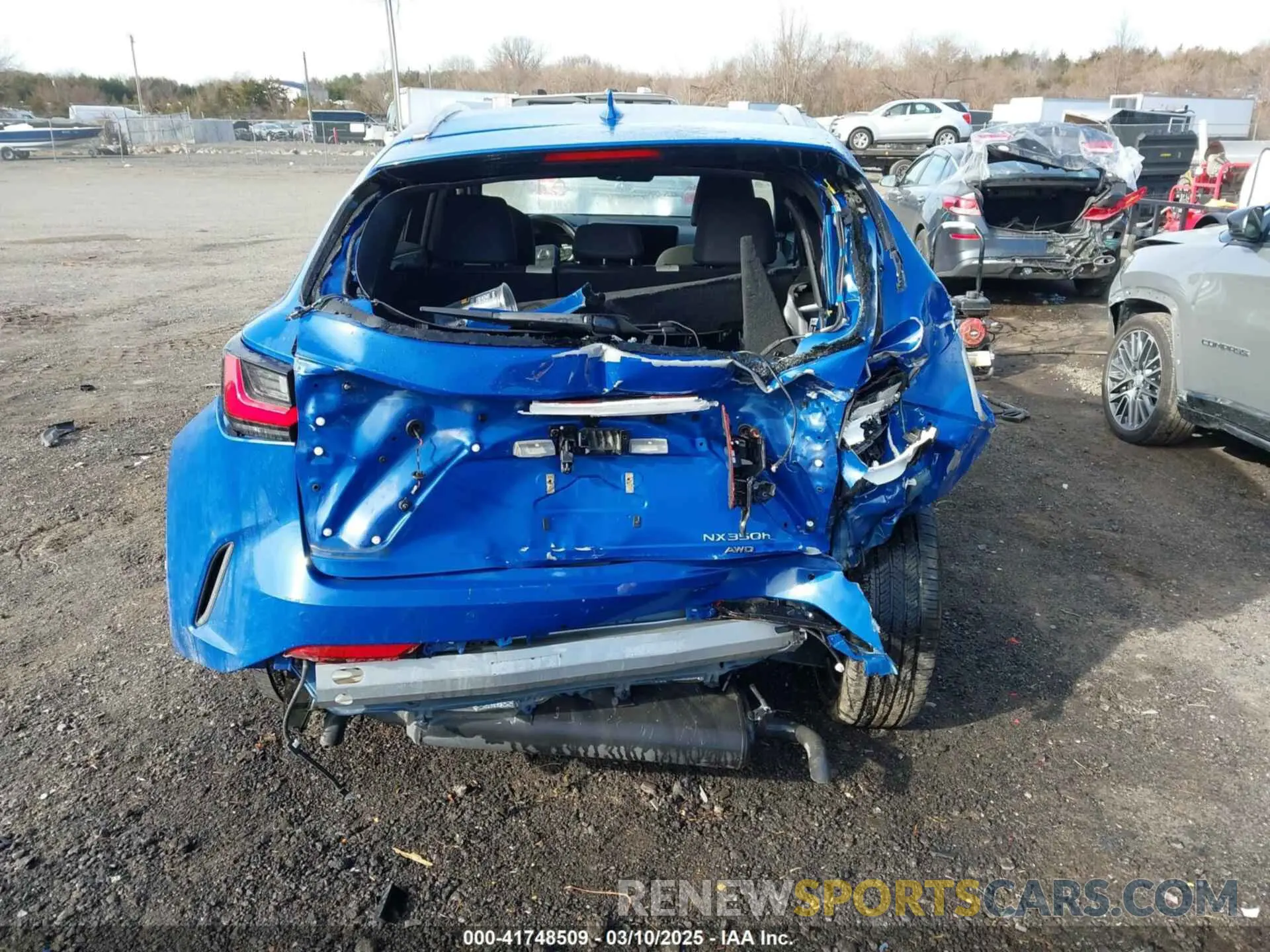 6 Photograph of a damaged car JTJHKCEZ3N2005269 LEXUS NX 350H 2022