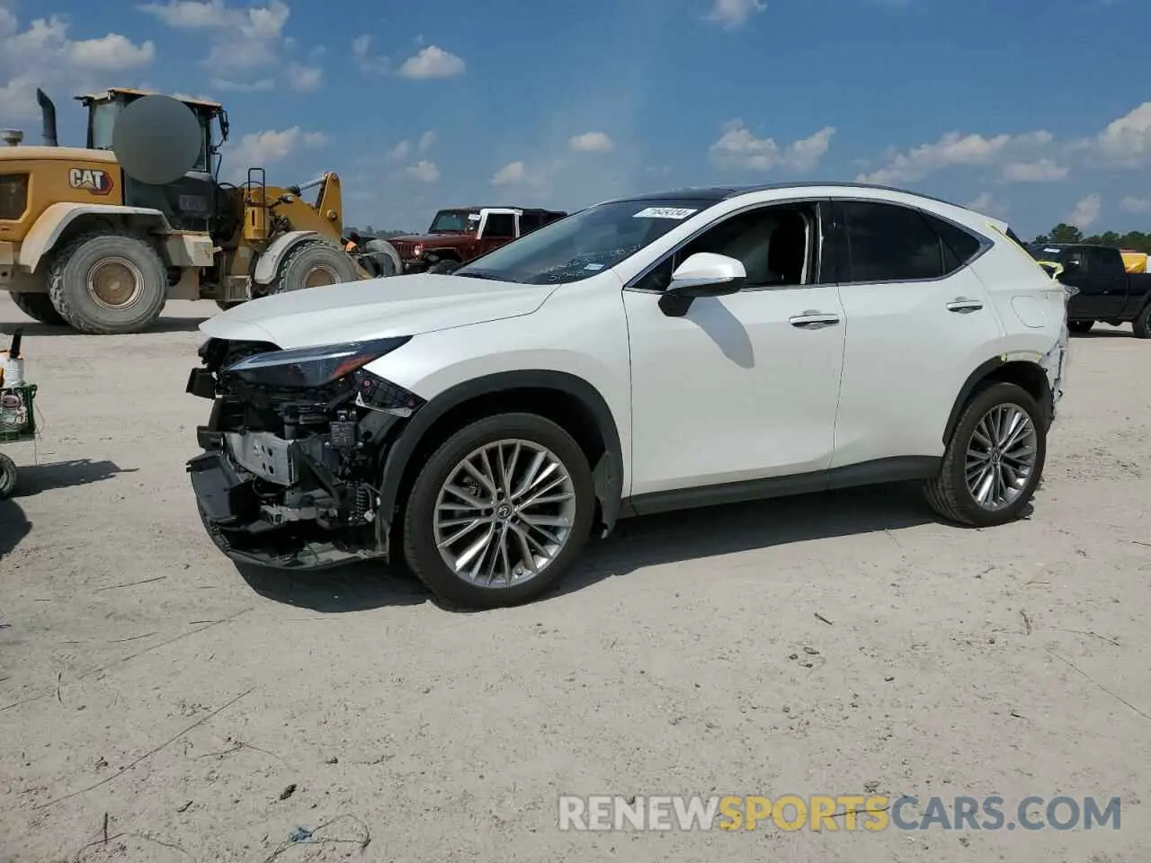 1 Photograph of a damaged car JTJHKCEZ9N2005048 LEXUS NX 350H 2022