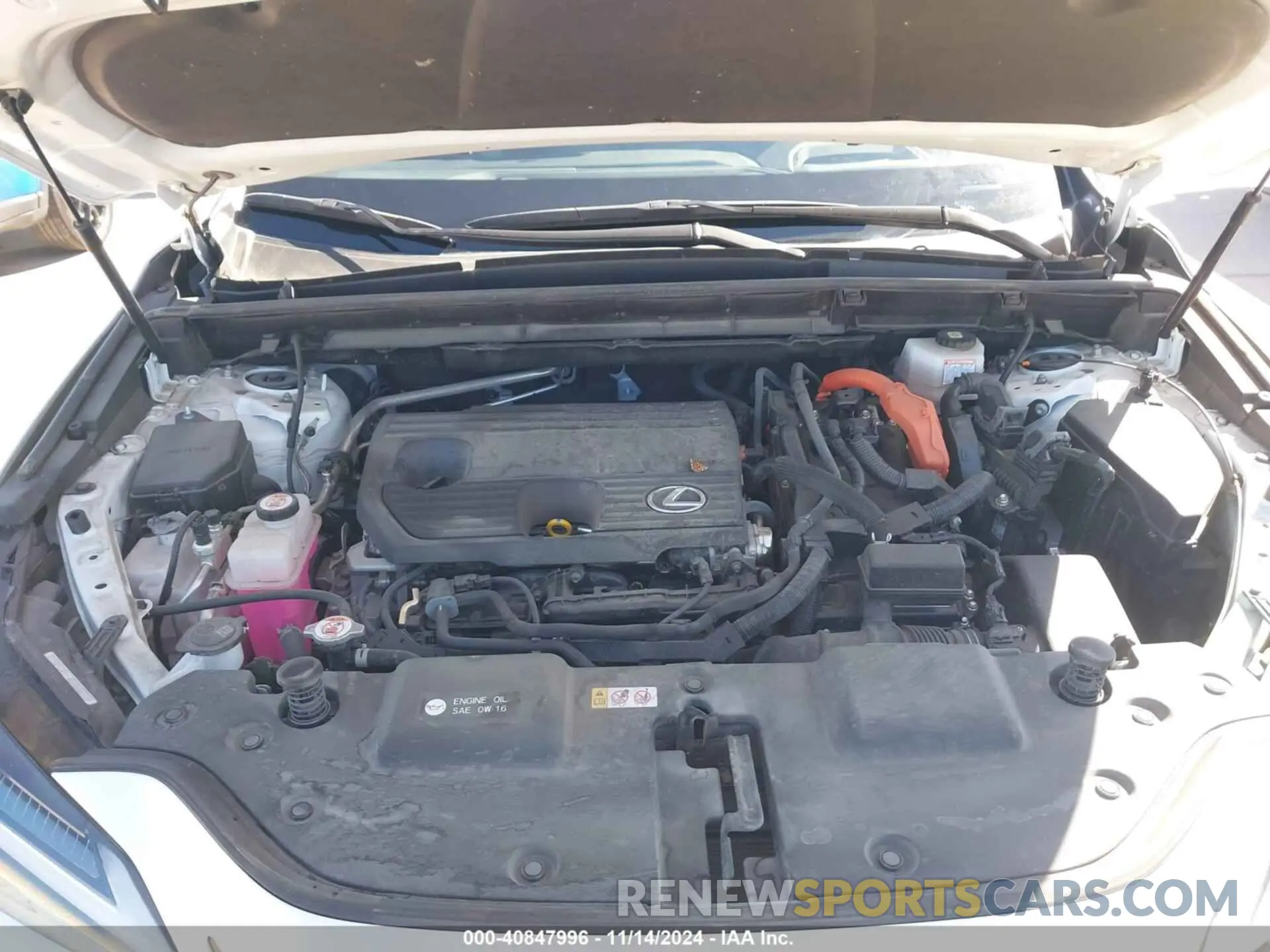 10 Photograph of a damaged car JTJHKCEZXN5004487 LEXUS NX 350H 2022